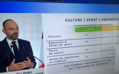 Les annonces d’Édouard Philippe – 22 mai 2020