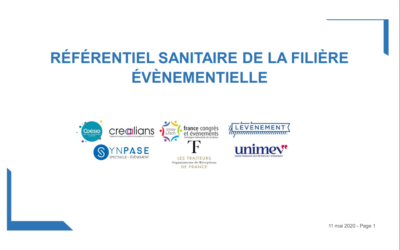 Référentiels  la filière Événementielle
