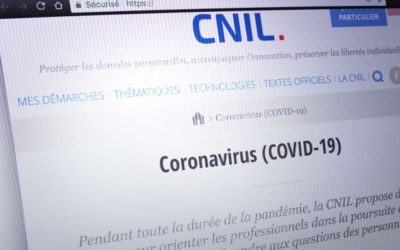 Coronavirus (COVID-19) : les rappels de la CNIL sur la collecte de données personnelles – Conformité RGPD