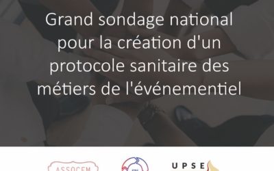 Premiers résultats du Sondage de la filière événementielle