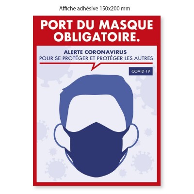 Port du masque obligatoire dans les lieux clos et marchés couverts à partir du 20 Juillet 2020